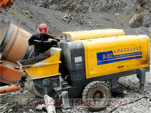 宏晶機械混凝土泵 低壓50型 實現高效、低噪的混凝土泵送解決方案